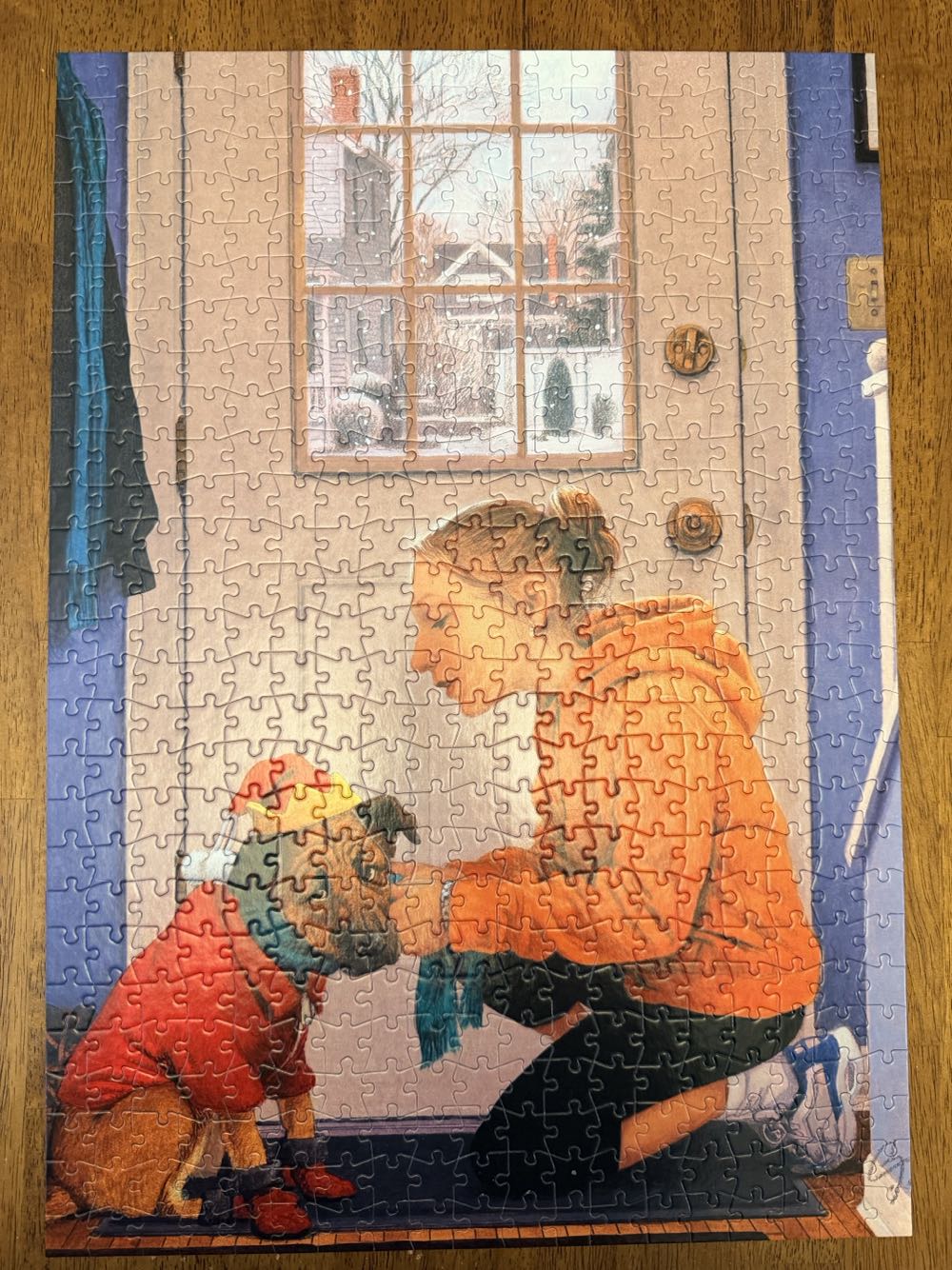 Morning Walk - Buffalo puzzle collectible [Barcode 079346036448] - Main Image 2