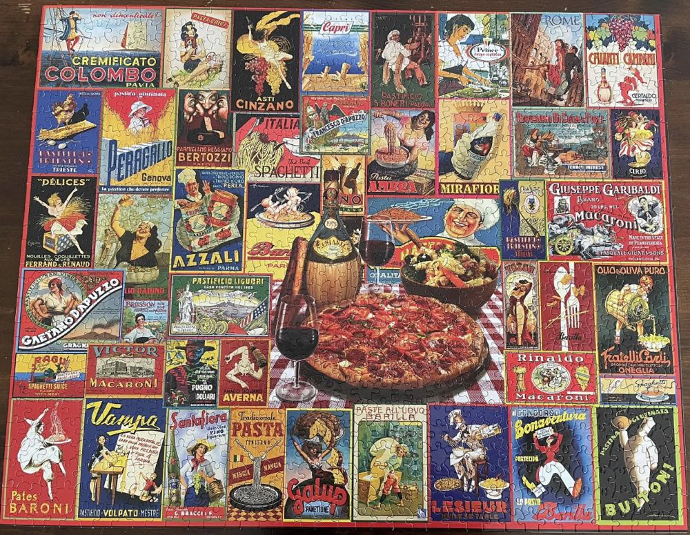 That’s Amore!** - White Mountain Puzzles puzzle collectible [Barcode 724819260416] - Main Image 3