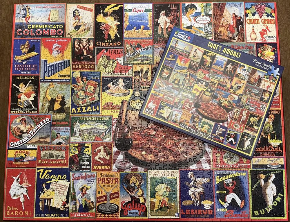 That’s Amore!** - White Mountain Puzzles puzzle collectible [Barcode 724819260416] - Main Image 4