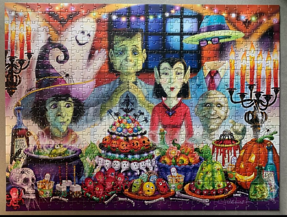 Monster Banquet - 264, 10/18/22 - Vermont Christmas Company puzzle collectible [Barcode 819273021175] - Main Image 3