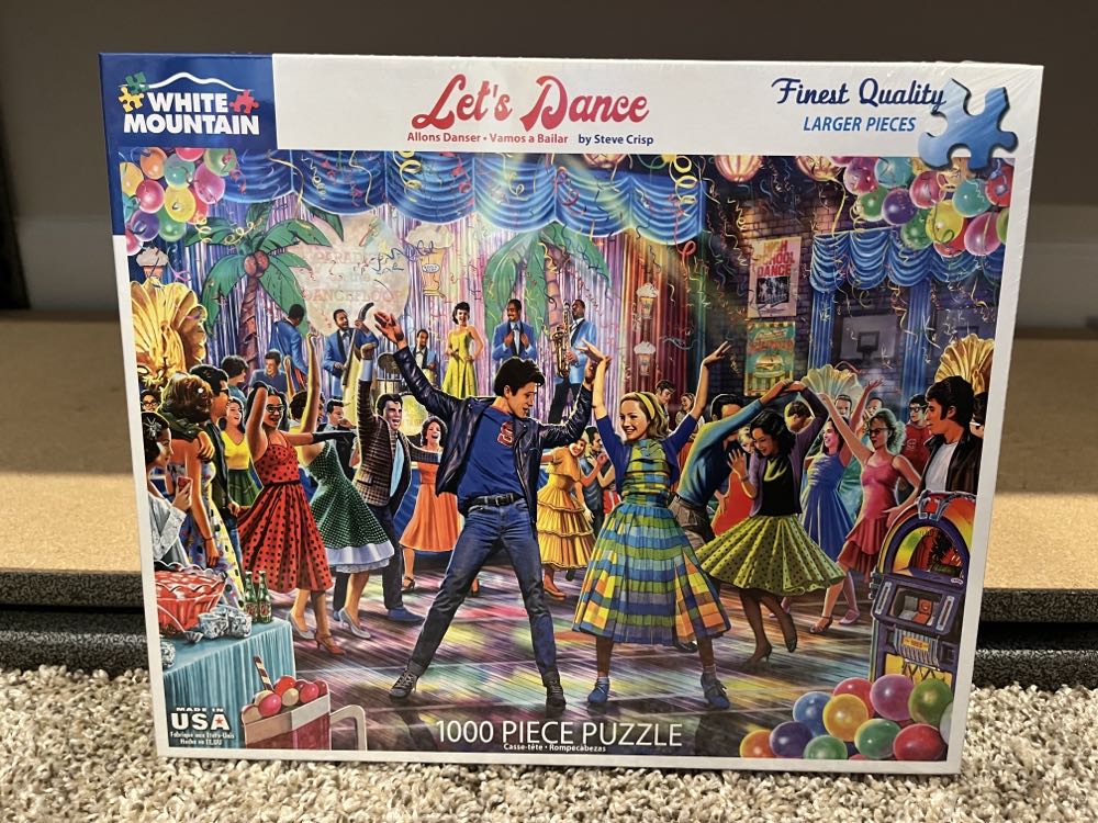 Let’s Dance - White Mountain puzzle collectible [Barcode 724819264100] - Main Image 2
