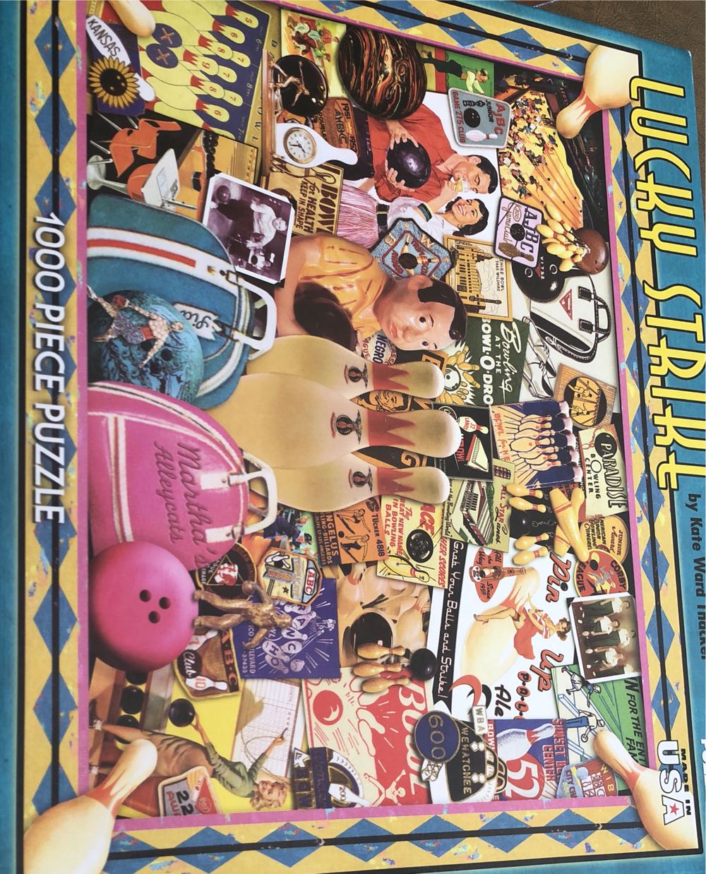 Lucky Strike** - White Mountain puzzle collectible [Barcode 724819253258] - Main Image 2