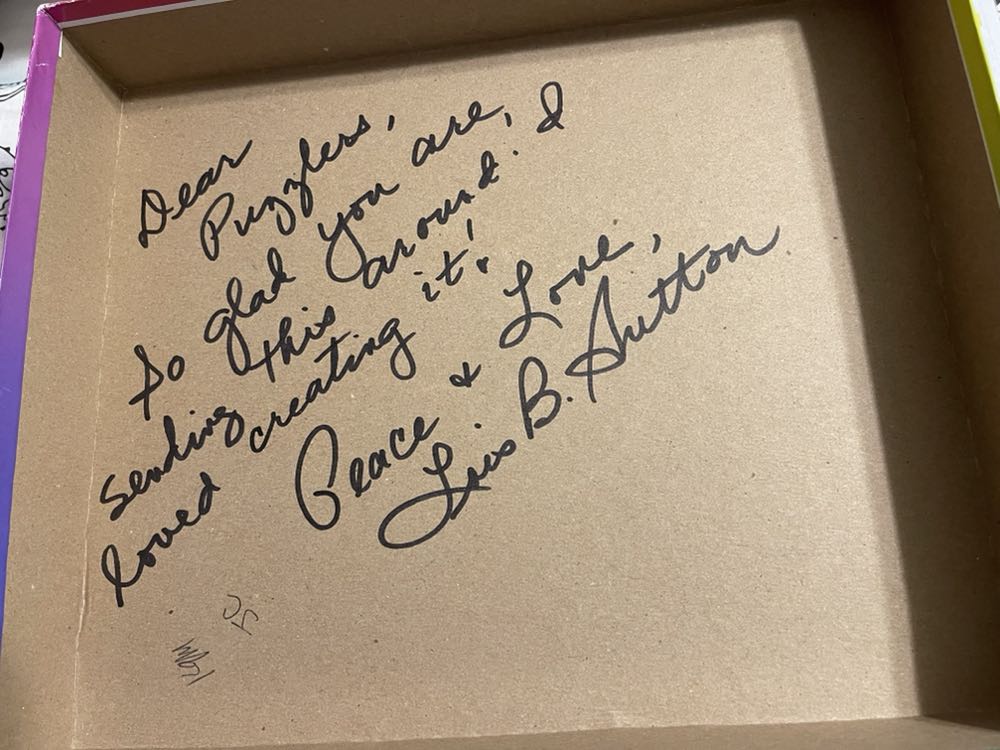 Peace & Love - White Mountain Puzzles puzzle collectible [Barcode 724819255269] - Main Image 4