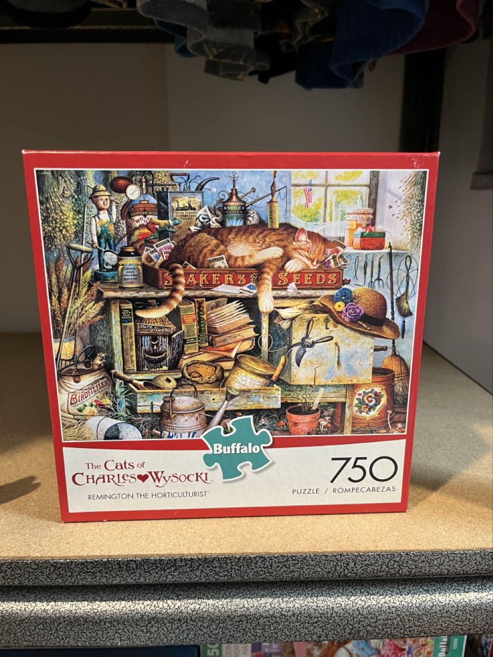 Remington the Horticulturist - Buffalo puzzle collectible [Barcode 079346170784] - Main Image 2