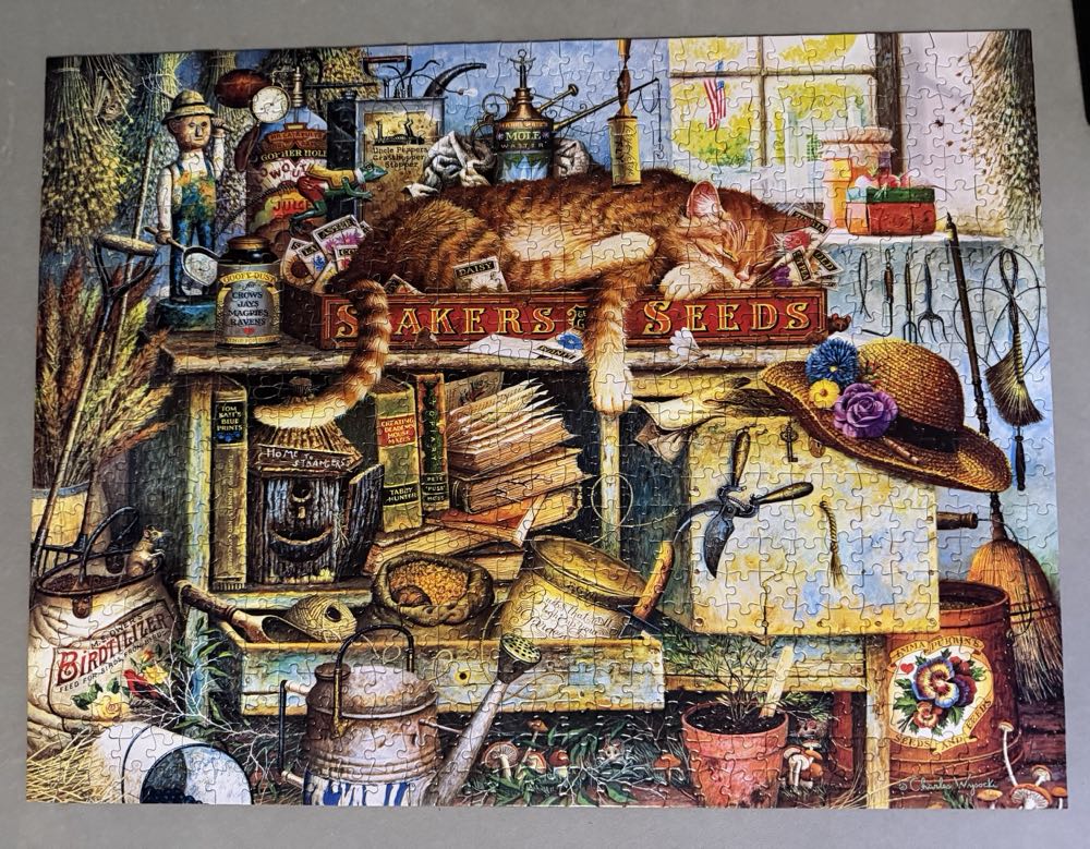 Remington the Horticulturist - Buffalo puzzle collectible [Barcode 079346170784] - Main Image 3