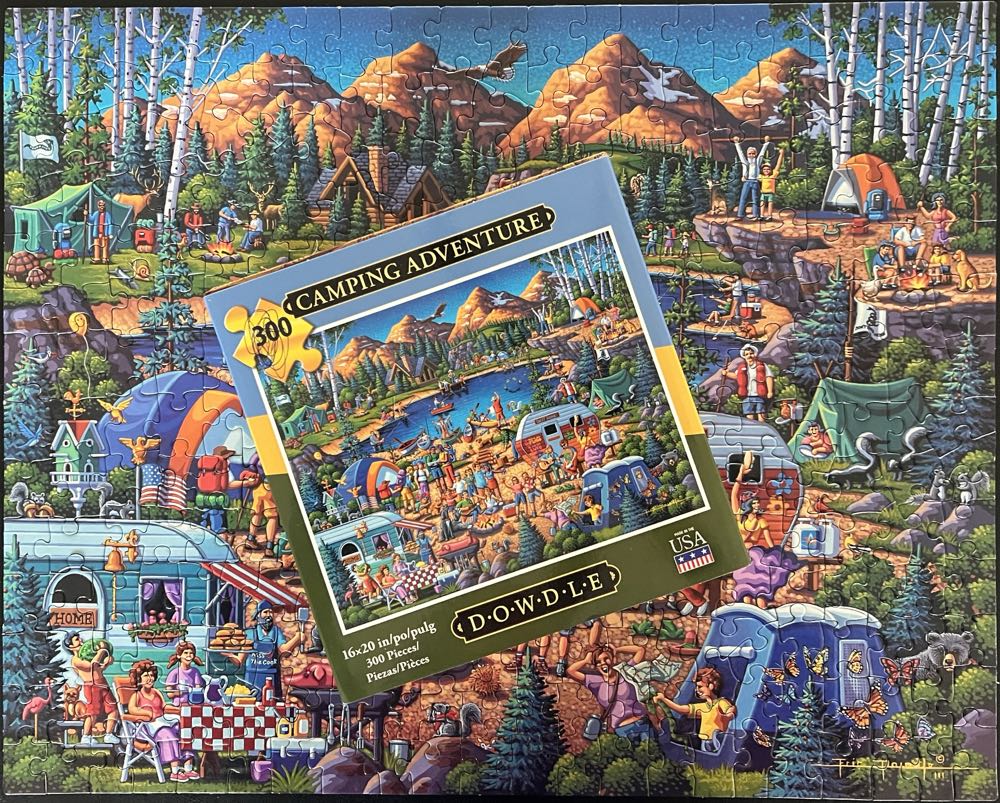 Camping Adventure - 769, 1/16/25 - Dowdle puzzle collectible [Barcode 671095064569] - Main Image 4