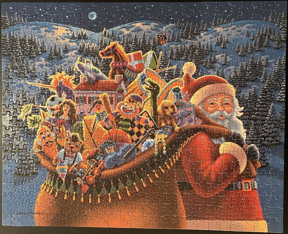 Dowdle- Christmas Delivery - Dowdle Puzzles puzzle collectible [Barcode 671095201827] - Main Image 2