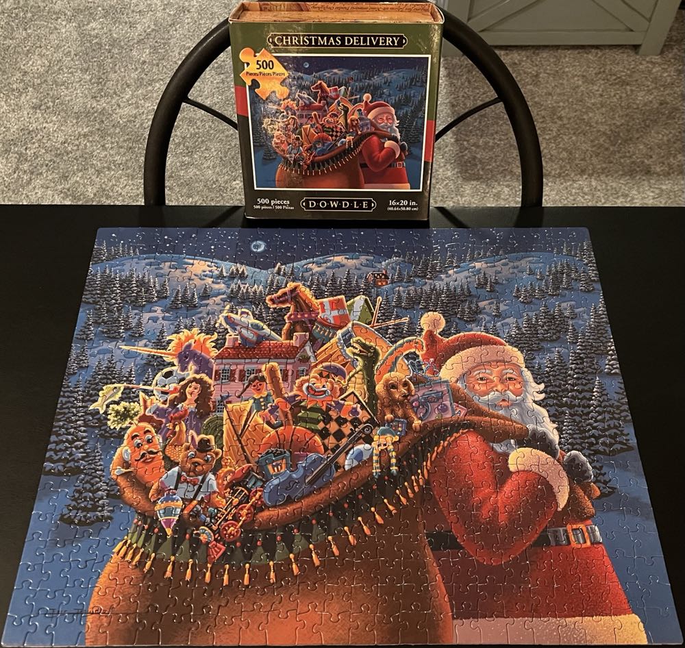 Dowdle- Christmas Delivery - Dowdle Puzzles puzzle collectible [Barcode 671095201827] - Main Image 3