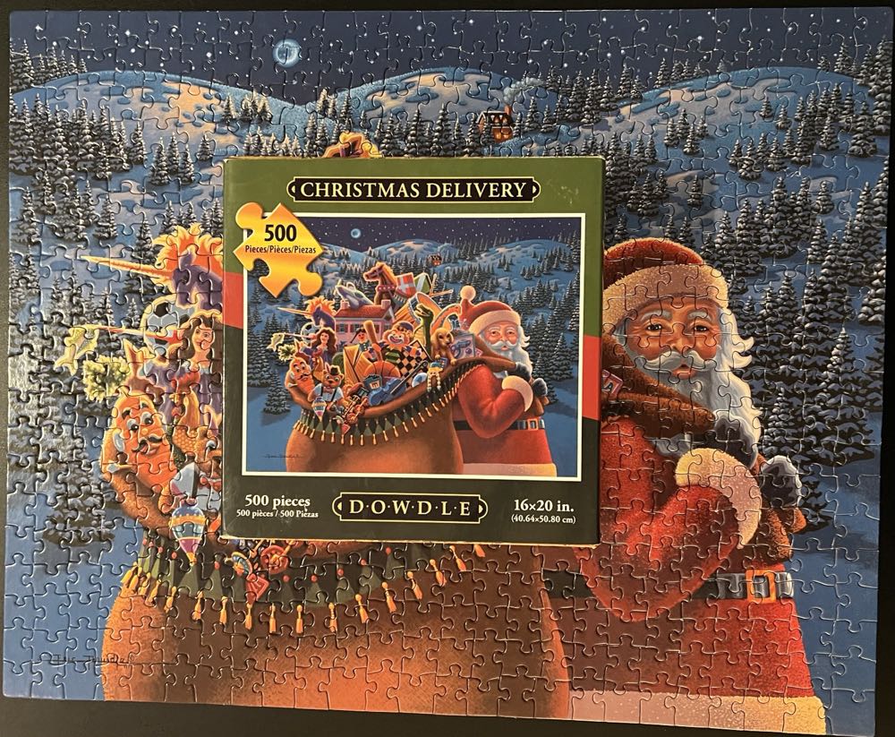 Dowdle- Christmas Delivery - Dowdle Puzzles puzzle collectible [Barcode 671095201827] - Main Image 4