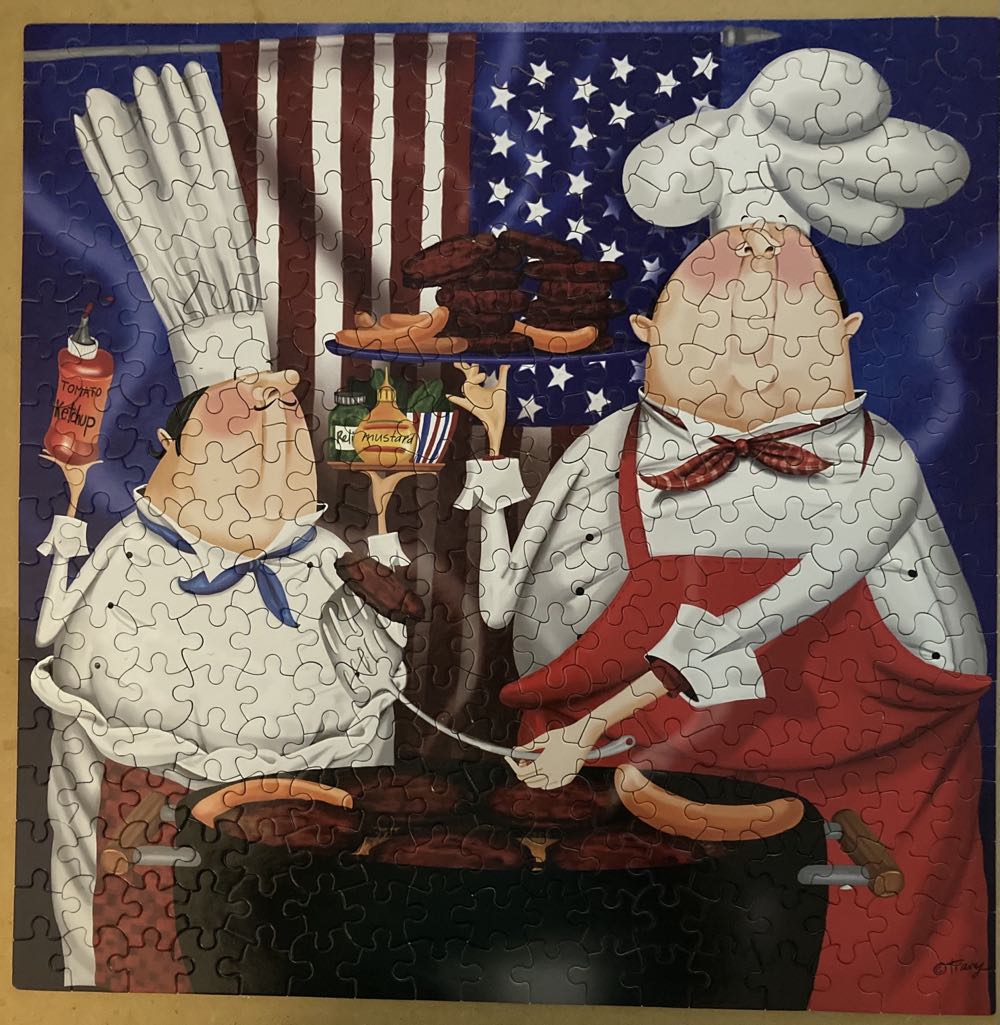 Bon Appetit Patriotic - Ceaco puzzle collectible [Barcode 021081222259] - Main Image 2