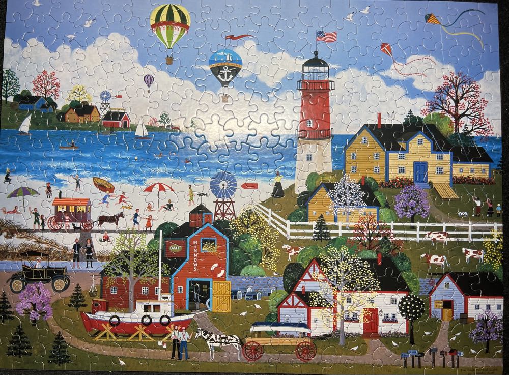 Cape Milford Light - Ceaco puzzle collectible [Barcode 021081221146] - Main Image 2