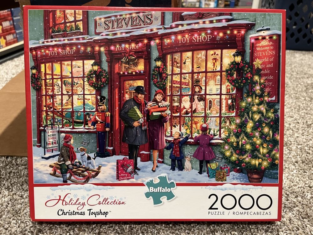 Buffalo Games Christmas Toyshop Piece Jigsaw Puzzle - Buffalo puzzle collectible [Barcode 079346020799] - Main Image 2