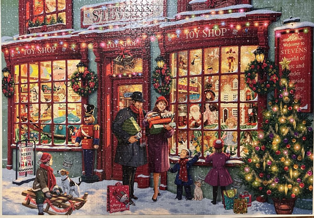 Buffalo Games Christmas Toyshop Piece Jigsaw Puzzle - Buffalo puzzle collectible [Barcode 079346020799] - Main Image 3