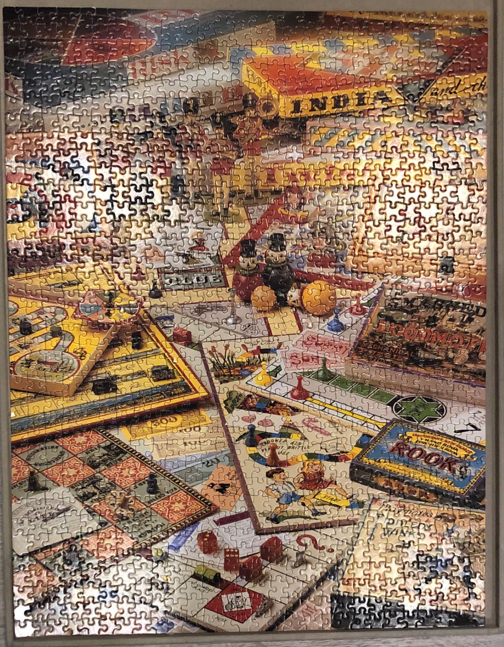 The Games of Your Life • - Milton Bradley puzzle collectible [Barcode 032244044373] - Main Image 3