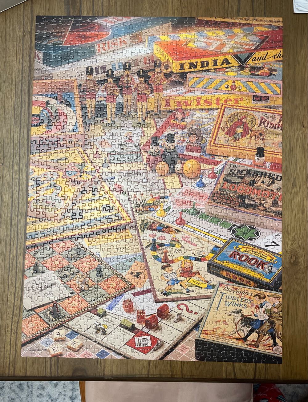 The Games of Your Life • - Milton Bradley puzzle collectible [Barcode 032244044373] - Main Image 4