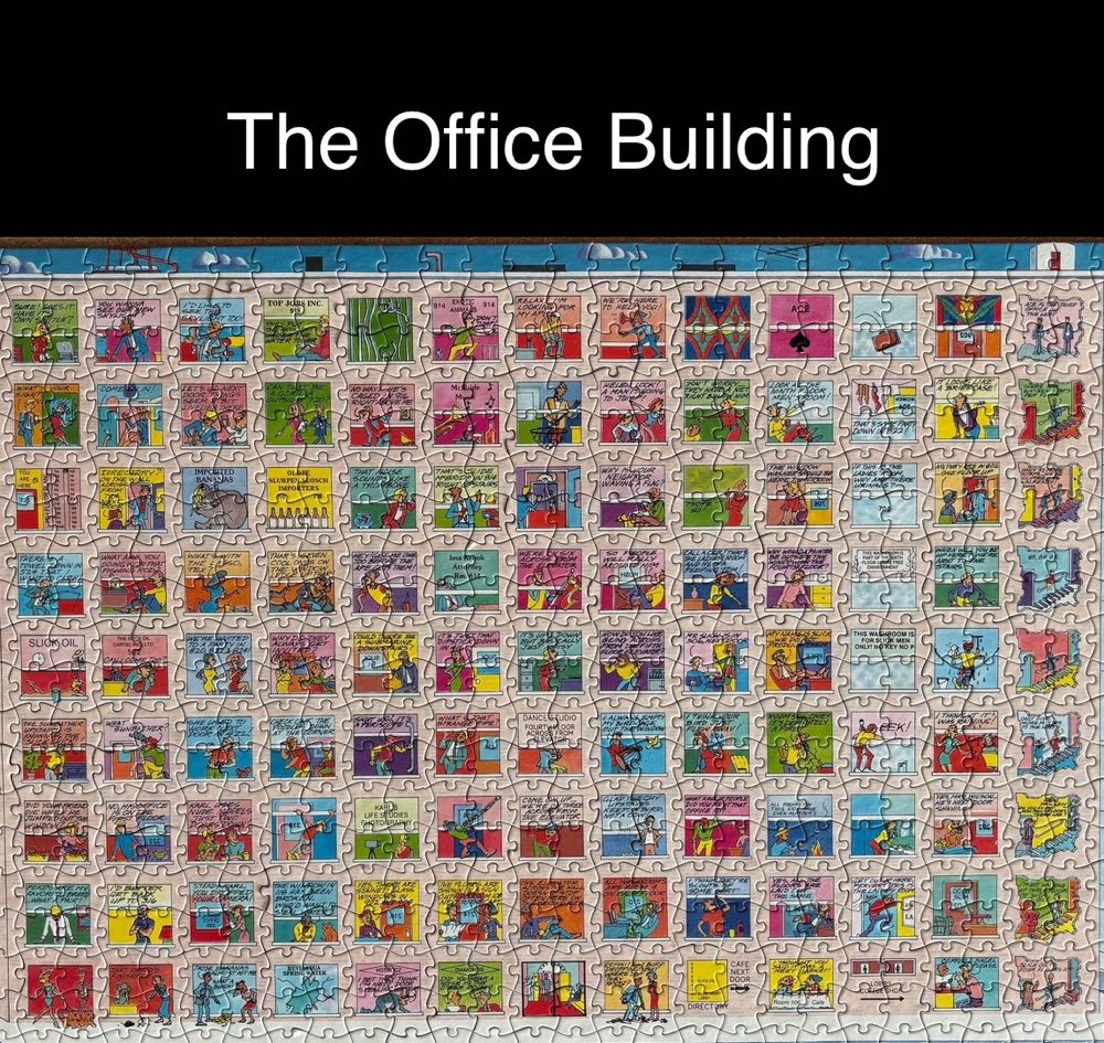 The Office Building - Buffalo puzzle collectible [Barcode 079346003006] - Main Image 2