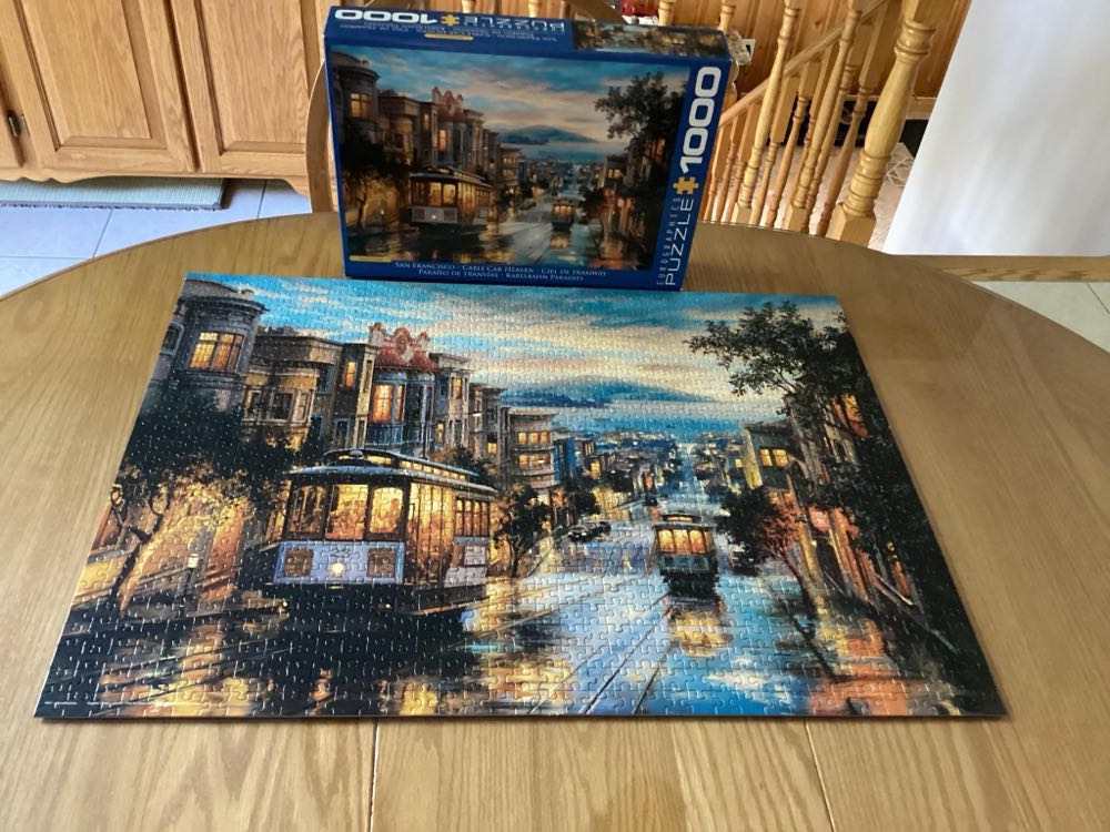 San Francisco Cable Car Heaven - Eurographics puzzle collectible [Barcode 628136609579] - Main Image 2