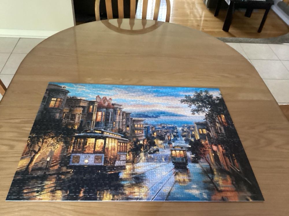 San Francisco Cable Car Heaven - Eurographics puzzle collectible [Barcode 628136609579] - Main Image 3