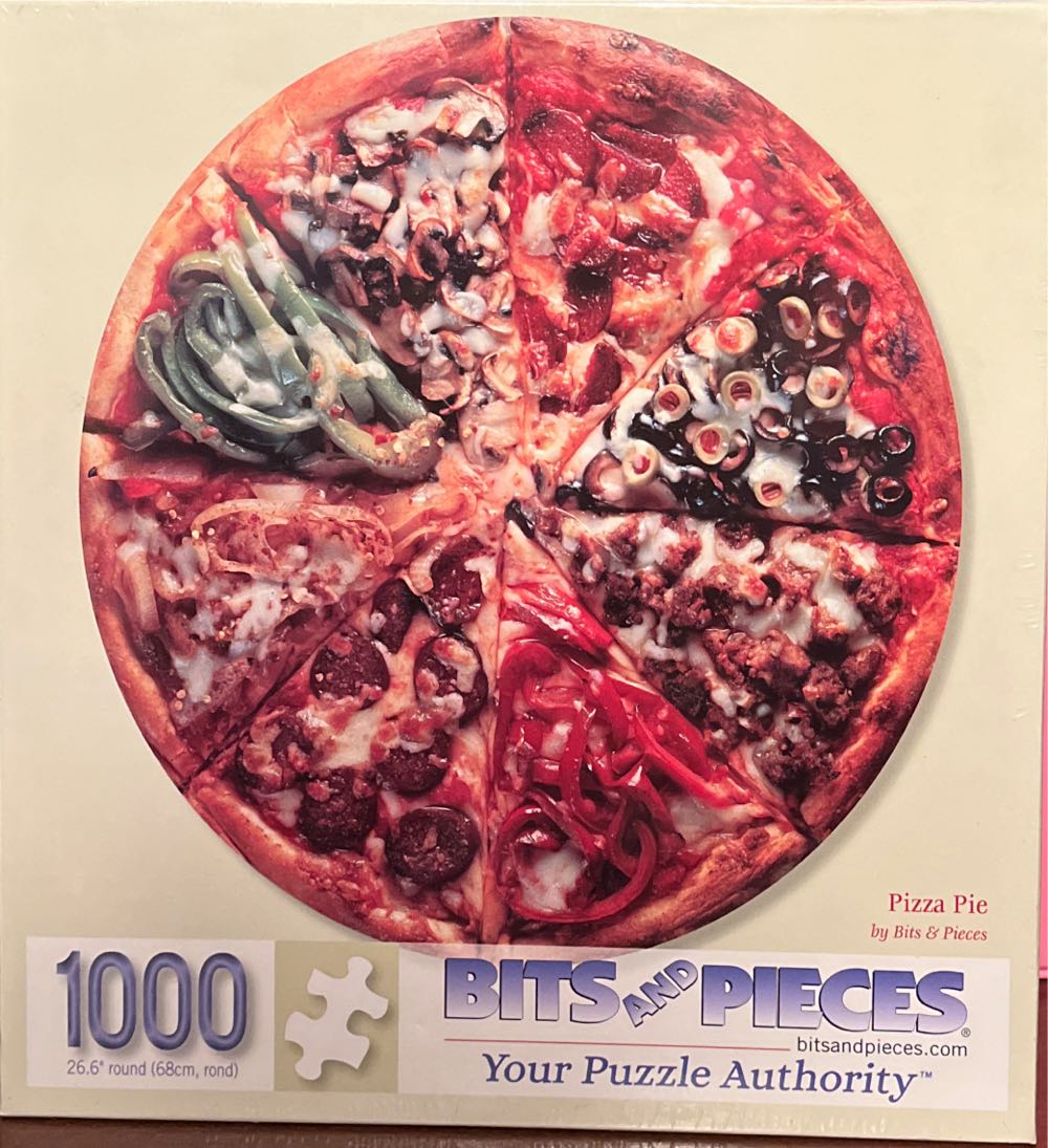 Pizza Pie - Bits & Pieces 🇺🇸 puzzle collectible [Barcode 192949000354] - Main Image 2