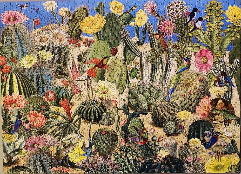 Cactus Garden - SOLD - Cobble Hill puzzle collectible [Barcode 625012802444] - Main Image 2