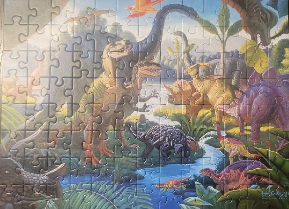 Land Of The Giants - Ravensburger 🇩🇪 puzzle collectible [Barcode 4005556107407] - Main Image 2