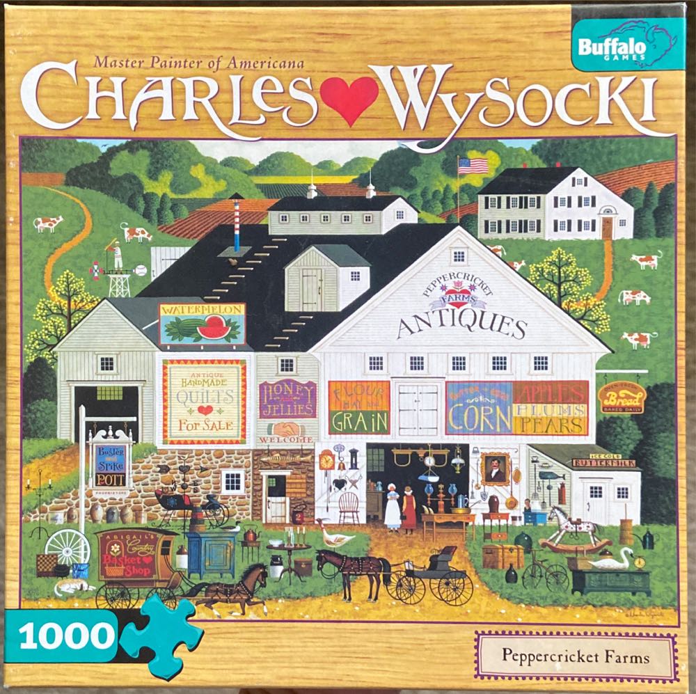 Peppercricket Farms - Buffalo Games puzzle collectible [Barcode 079346114016] - Main Image 2