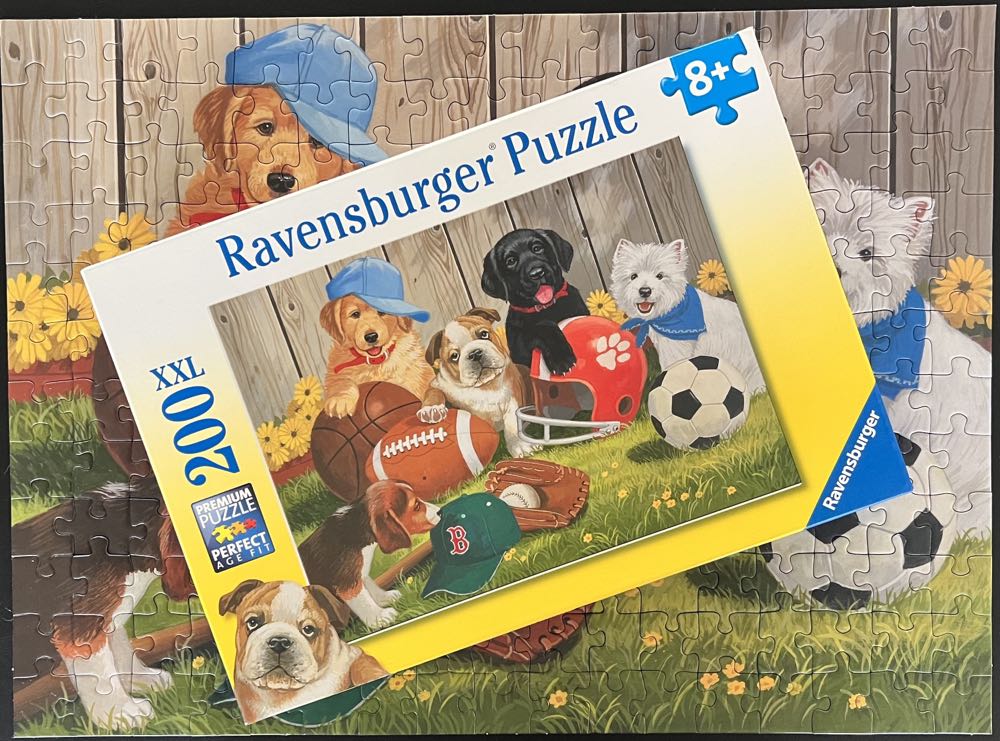 Let’s Play Ball! - 422, 6/27/23-SOLD - Ravensburger puzzle collectible [Barcode 4005556128068] - Main Image 4