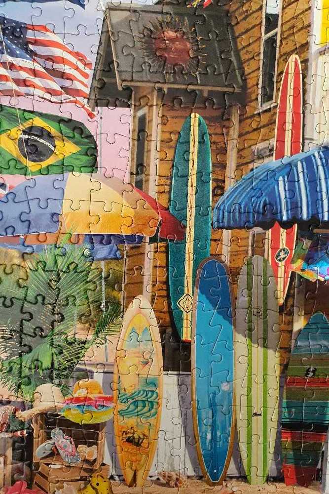 Surf Shack - Buffalo puzzle collectible [Barcode 079346122189] - Main Image 4