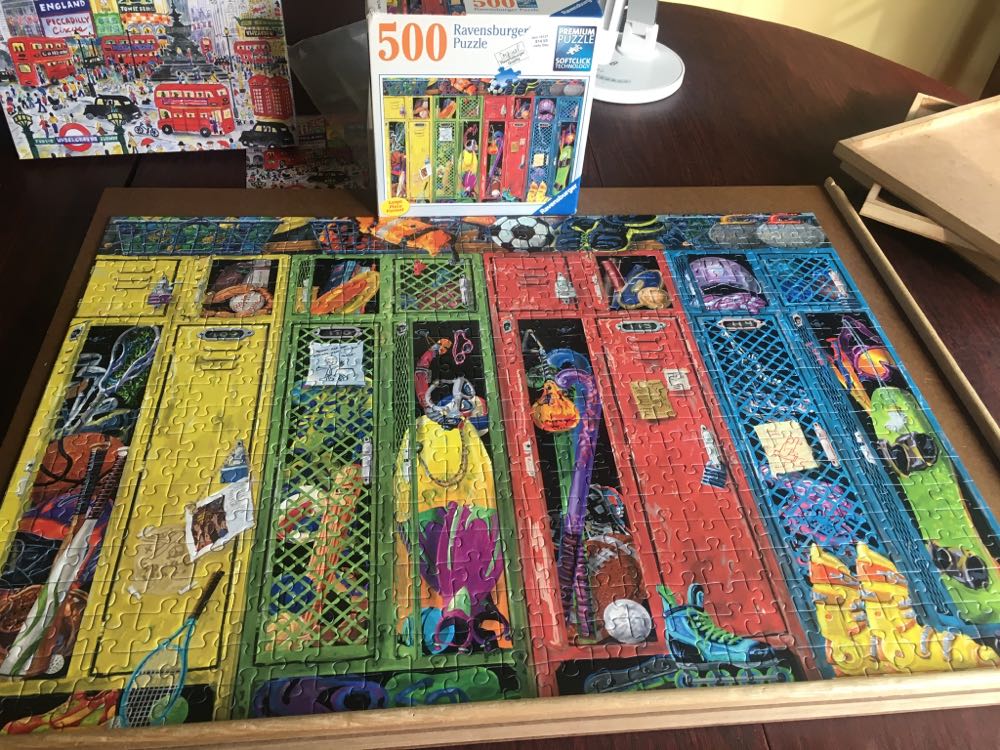 Color Palettes : Athlete’s Palette - Ravensburger puzzle collectible [Barcode 4005556824229] - Main Image 2