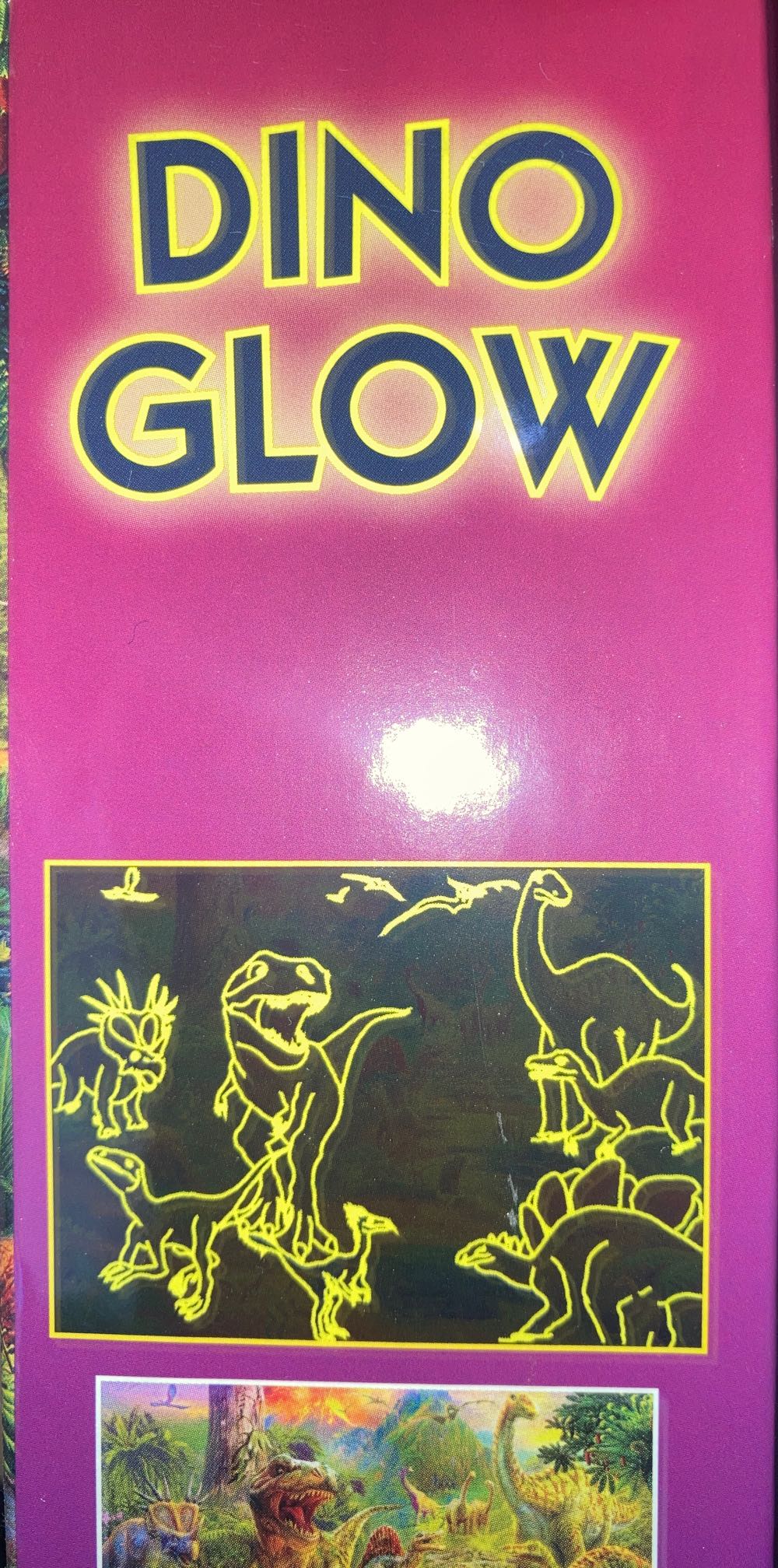 Dino Glow -  Ceaco puzzle collectible [Barcode 021081160391] - Main Image 2