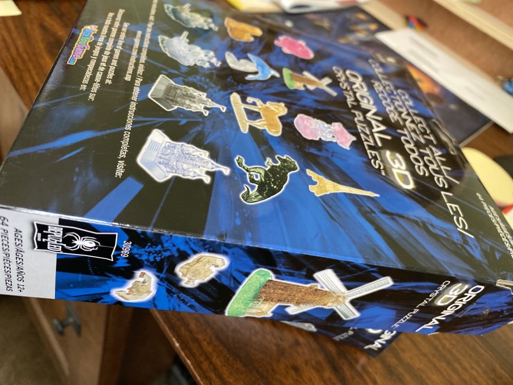 Original 3D Crystal Deluxe Windmill - Bepuzzled puzzle collectible [Barcode 023332309696] - Main Image 3