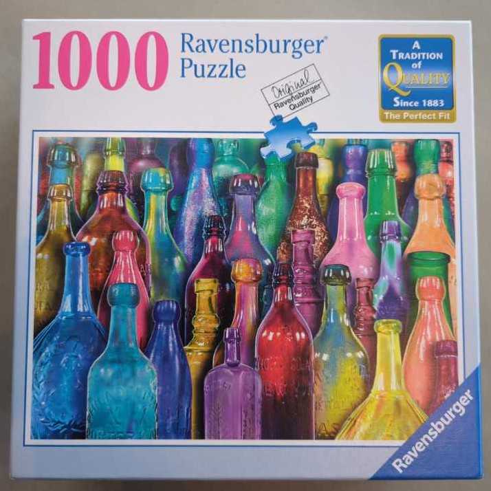 Colorful Bottles SOLD - Ravensburger puzzle collectible [Barcode 4005556823802] - Main Image 4