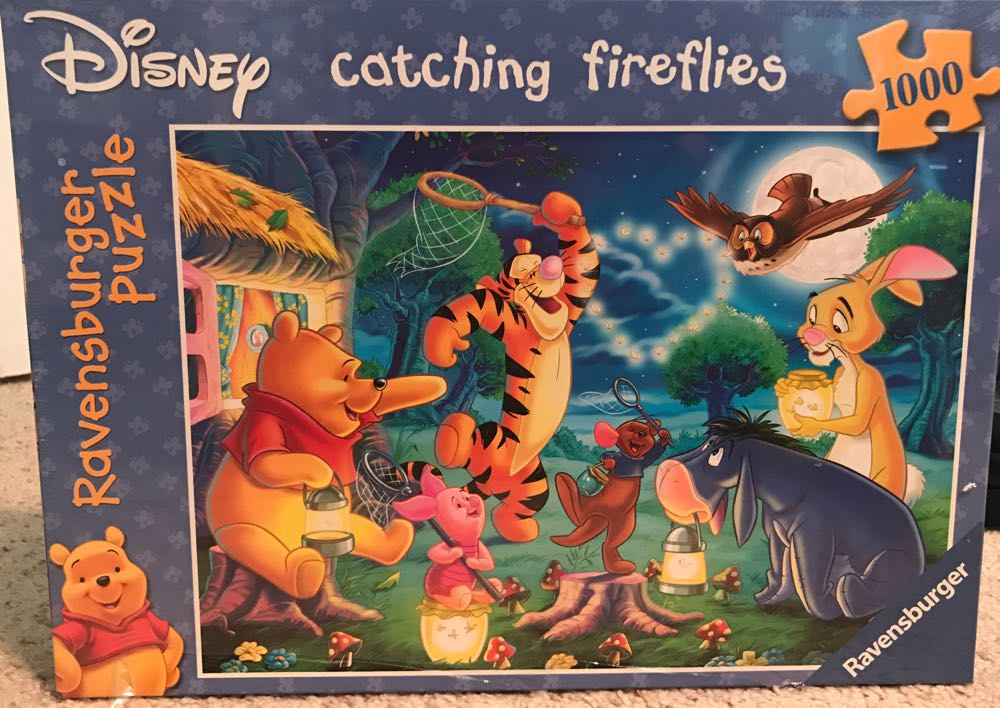 Winnie The Pooh Catching Fireflies (Karli Maken) Saskia1 - Ravensburger puzzle collectible [Barcode 4005556154098] - Main Image 2
