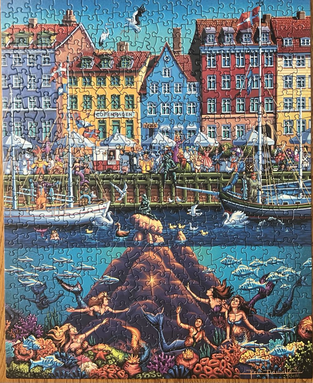 Copenhagen - Dowdle puzzle collectible [Barcode 671095203661] - Main Image 2