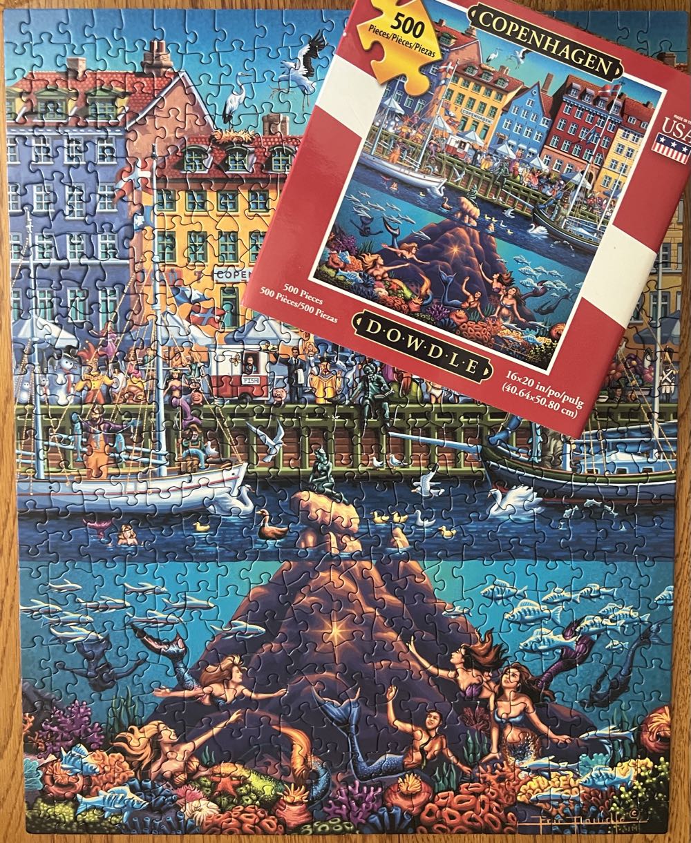 Copenhagen - Dowdle puzzle collectible [Barcode 671095203661] - Main Image 3