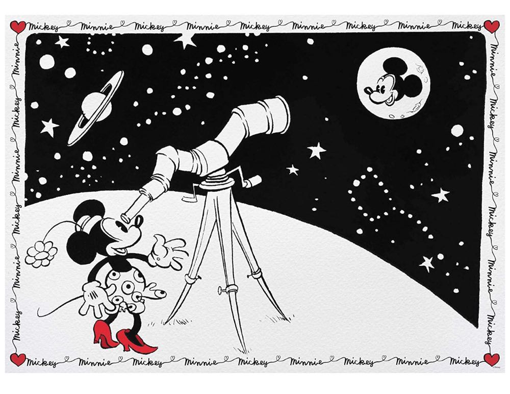 Disney Treasures from The Vault - Minnie Mouse & Mickey Mouse - Ravensburger puzzle collectible - Main Image 3