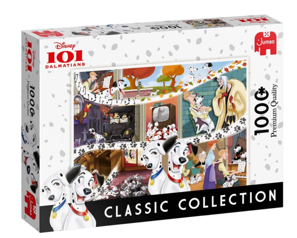 Disney 101 Dalmatians 1000 Piece Jigsaw Puzzle - Jumbo puzzle collectible - Main Image 4