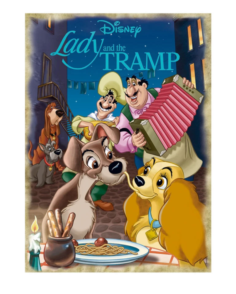 Disney Lady & The Tramp - Jumbo puzzle collectible - Main Image 2