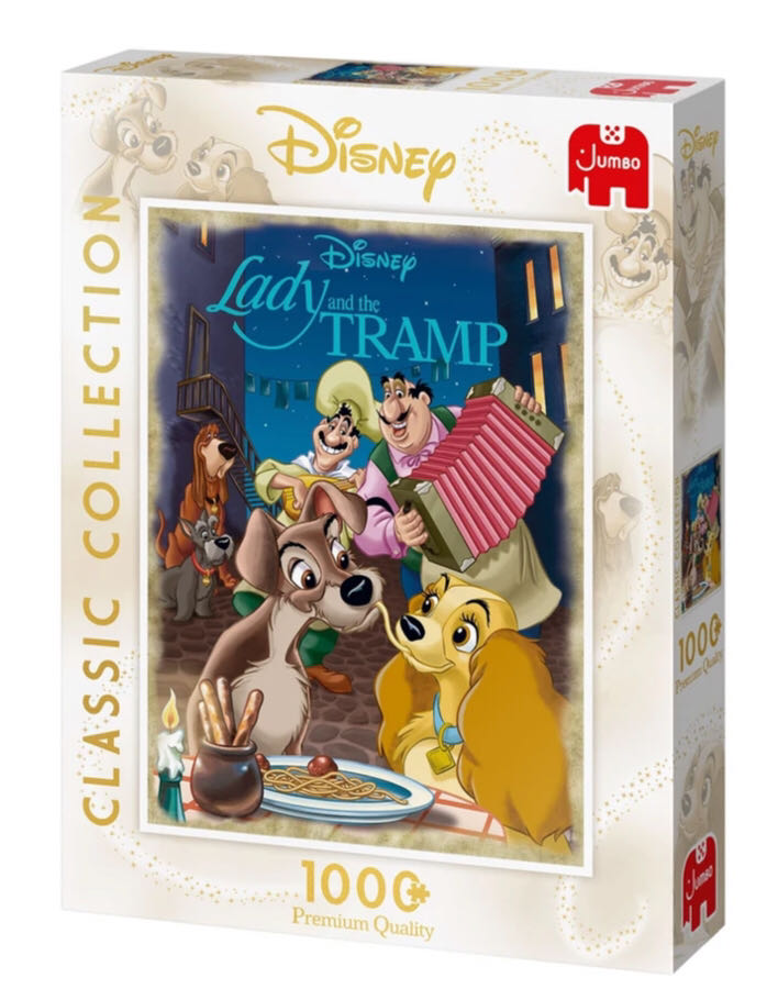Disney Lady & The Tramp - Jumbo puzzle collectible - Main Image 3