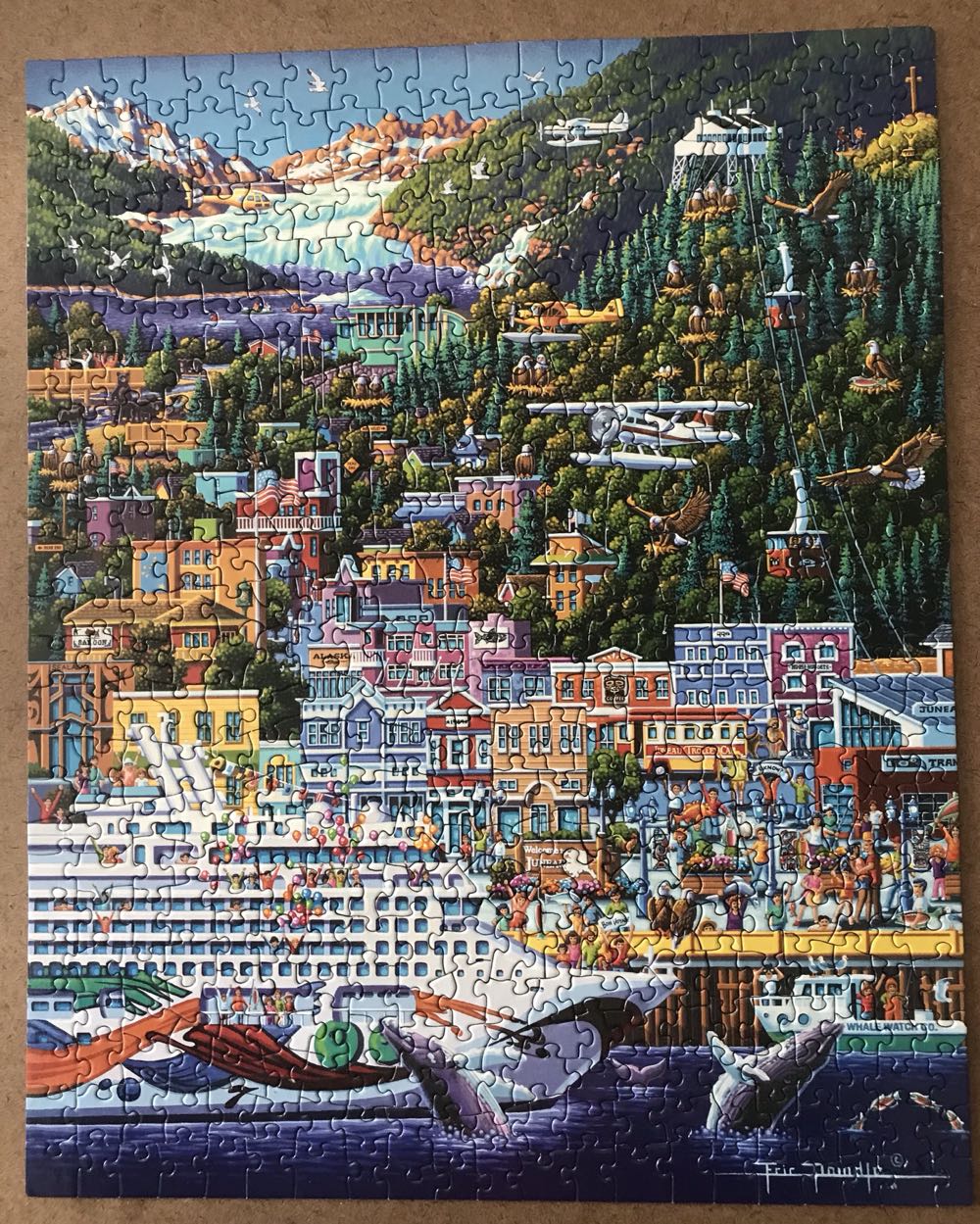 Juneau - Dowdle puzzle collectible [Barcode 671095003810] - Main Image 2