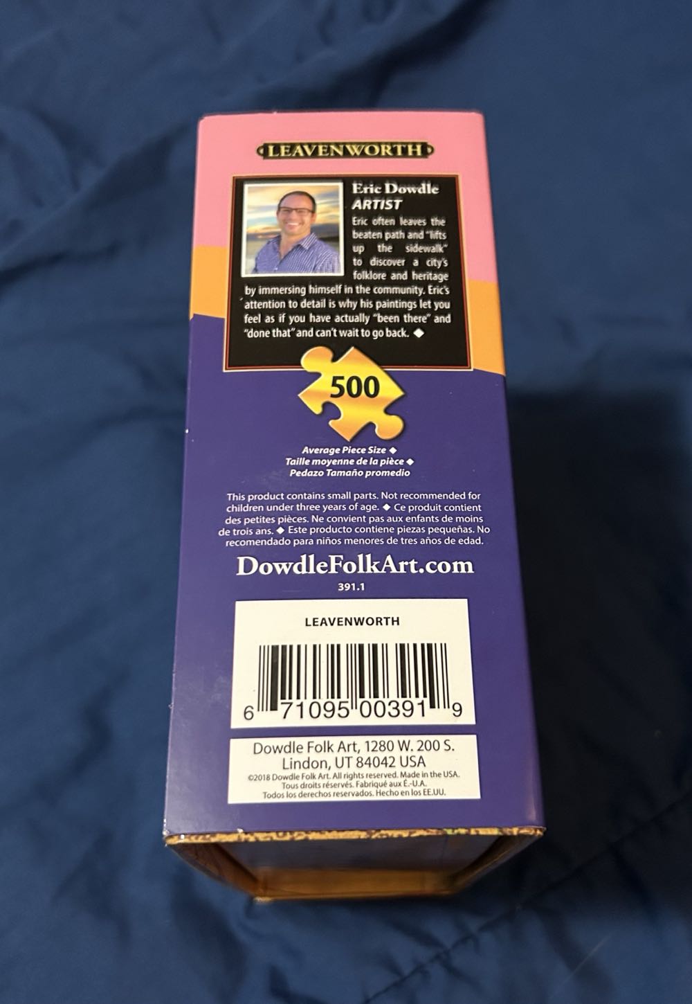 Leavenworth - Jenn - Dowdle puzzle collectible [Barcode 671095003919] - Main Image 2