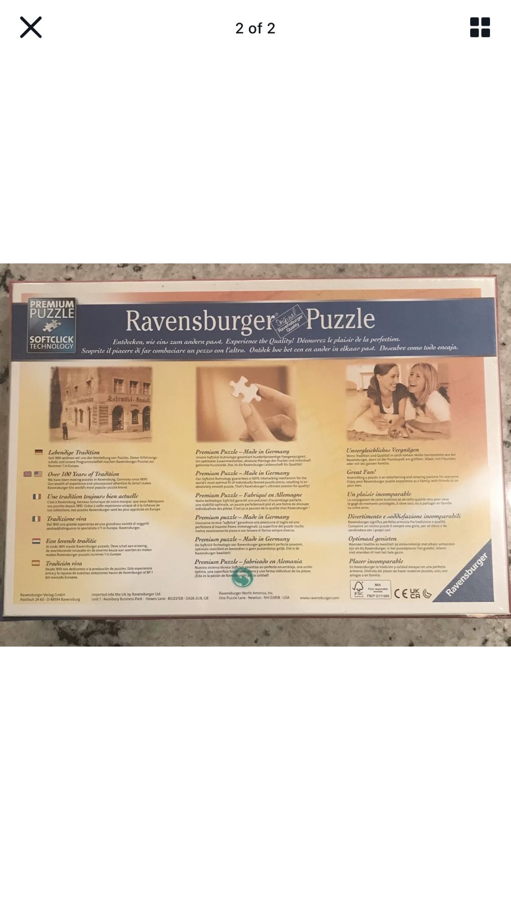 Starbucks For Life 2020 - Ravensburger puzzle collectible - Main Image 2