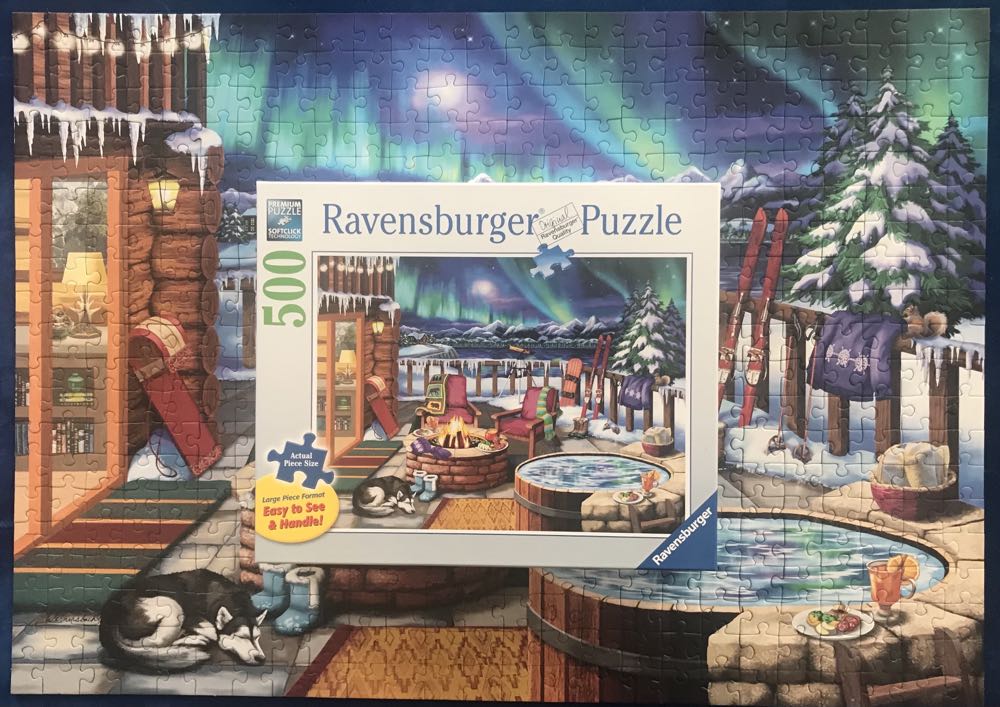 SOLD Northern Lights - Ravensburger puzzle collectible - Main Image 3