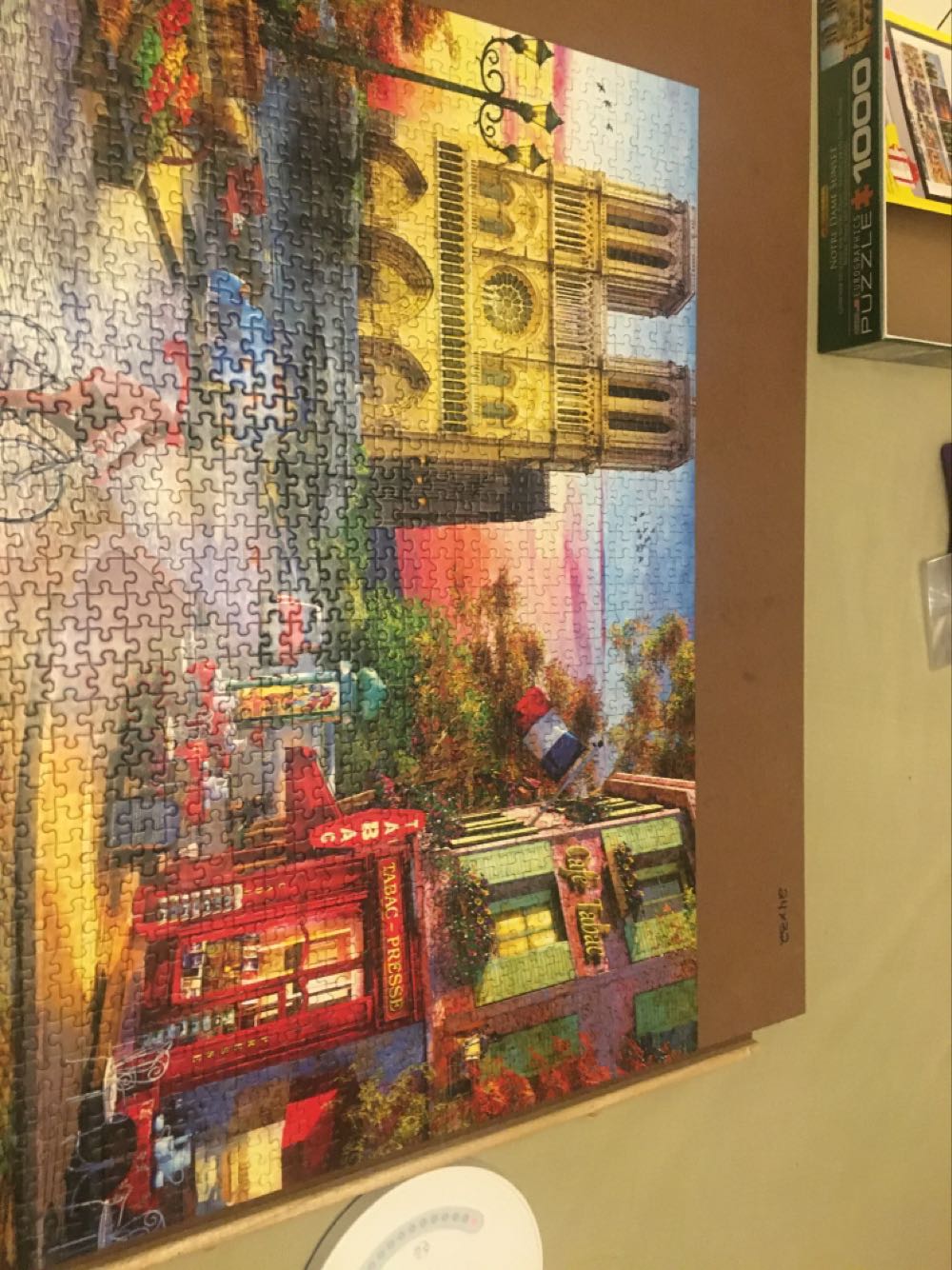 Notre Dame Sunset - Eurographics puzzle collectible [Barcode 628136655309] - Main Image 2