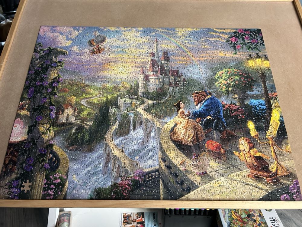 Beauty and the beast falling in love - Disney Parks puzzle collectible [Barcode 400007727786] - Main Image 3