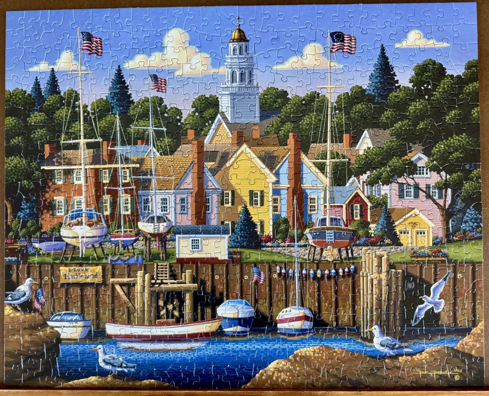 Marblehead - Dowdle 🇺🇸 puzzle collectible [Barcode 671095200547] - Main Image 2