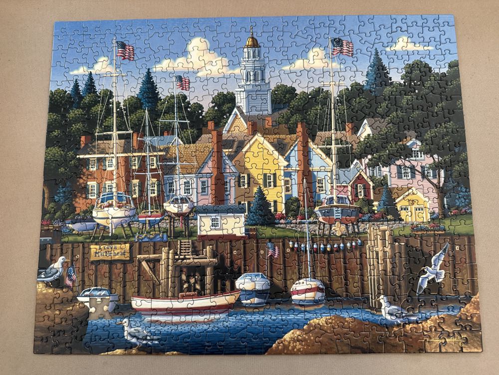 Marblehead - Dowdle 🇺🇸 puzzle collectible [Barcode 671095200547] - Main Image 3