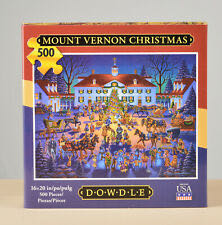 Mount Vernon Christmas - Dowdle puzzle collectible [Barcode 671095204279] - Main Image 1