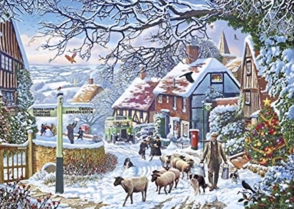 A Winter Stroll - Gibsons puzzle collectible [Barcode 5012269062502] - Main Image 3