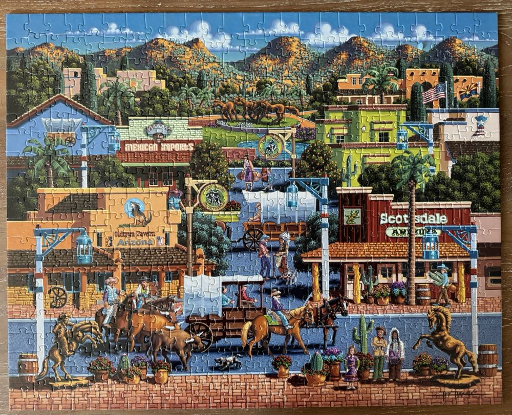 Scottsdale - Dowdle puzzle collectible [Barcode 671095002080] - Main Image 2